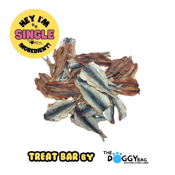 Treat Bar- Butterflied Sardines-All Natural Dog Treats 80g