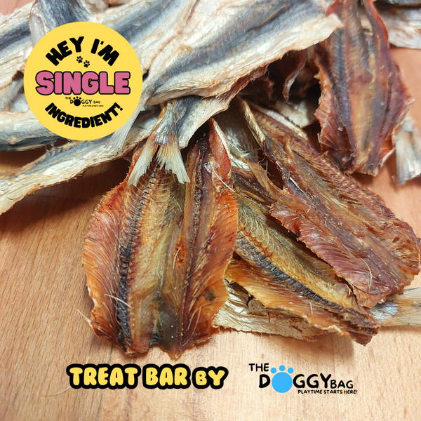 Treat Bar- Butterflied Sardines-All Natural Dog Treats 80g