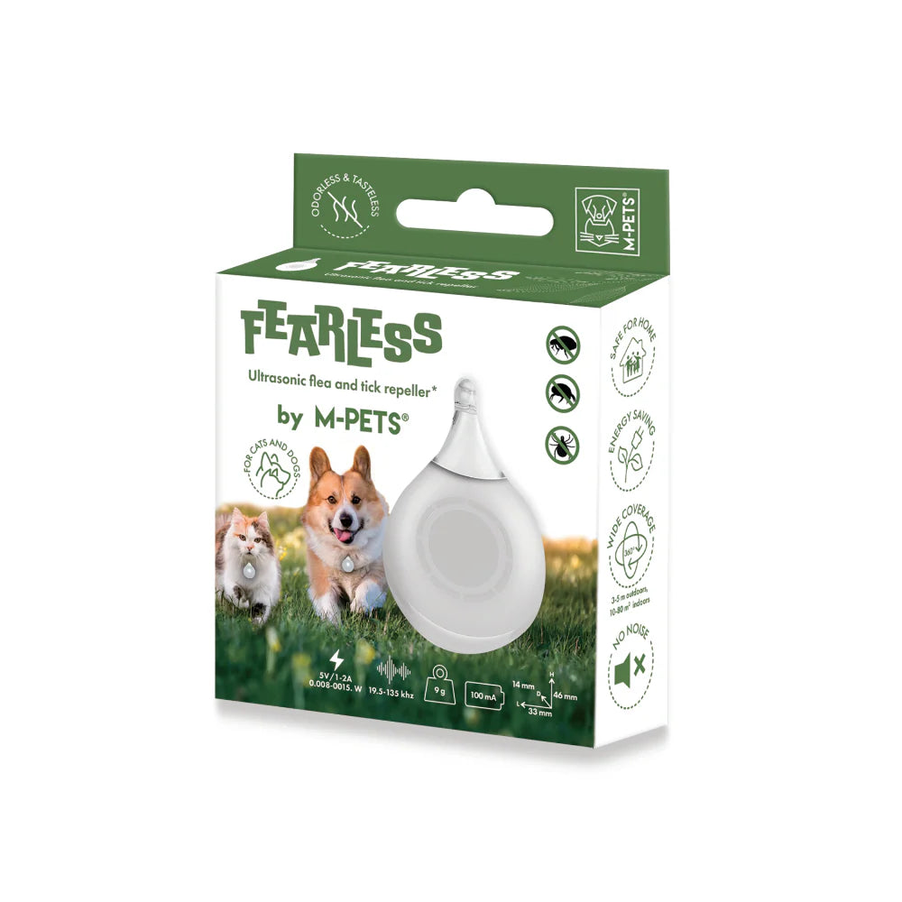 M-Pets Fearless Ultrasonic Flea and Tick Repeller