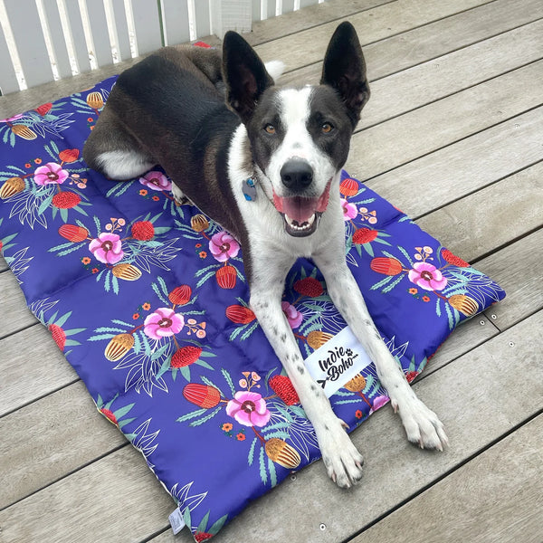 Indie Boho-Native Flora Travel Mat