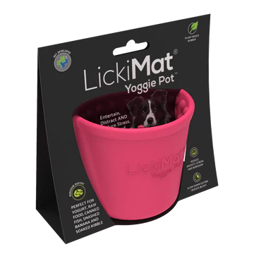 NEW LickiMat® Yoggie Pot™ Slow Feeder Bowl