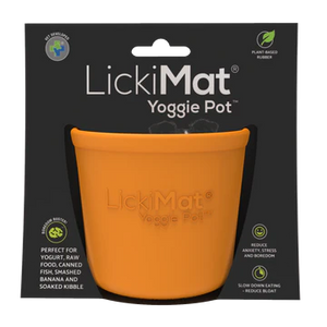 NEW LickiMat® Yoggie Pot™ Slow Feeder Bowl