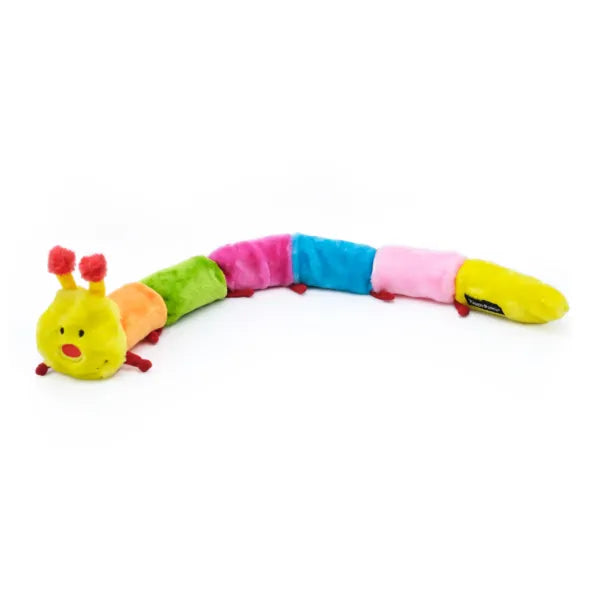 ZippyPaws® Caterpillar Deluxe Dog Toy with Blaster Squeakers