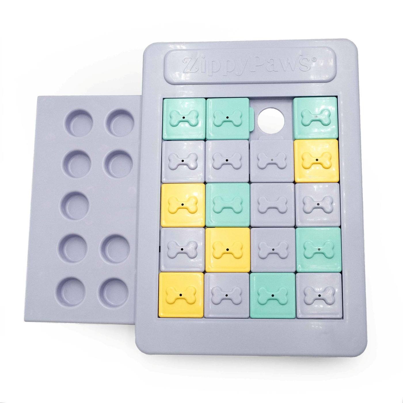 Zippy Paws SmartyPaws Puzzler Interactive Dog Toy-Panel Sliders