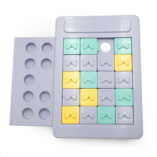 Zippy Paws SmartyPaws Puzzler Interactive Dog Toy-Panel Sliders