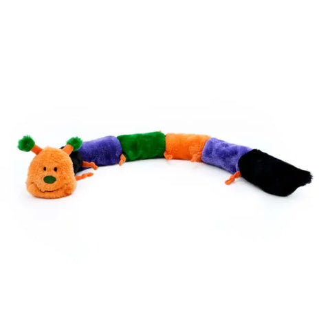 Zippy Paws Halloween Caterpillar Deluxe with 7 Squeakers