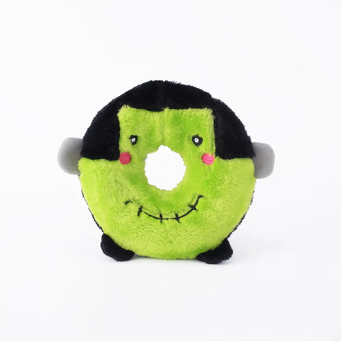 Zippy Paws Halloween Donutz Buddies- Frankenstein's Monster