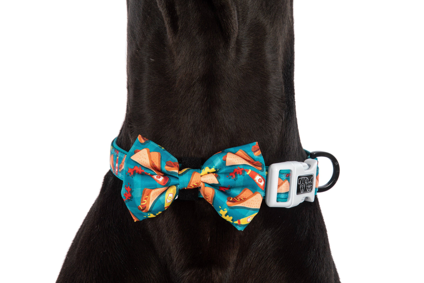 Big and Little Dogs- DOG COLLAR & BOW TIE: Sausage Sizzle