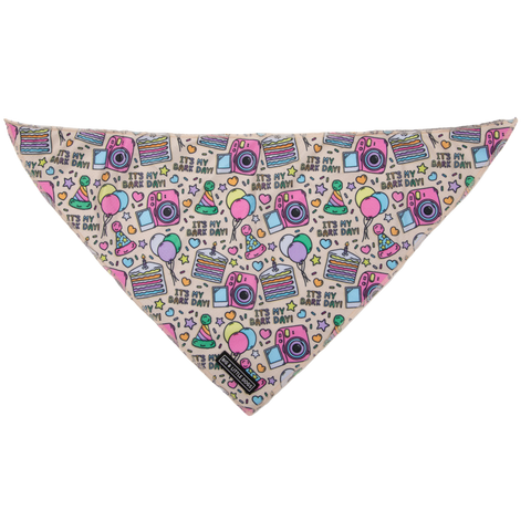 Big and Little Dogs-DOG BANDANA: It's My Bark Day