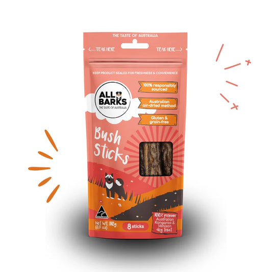 ALL BARKS Bush Sticks Dog Treats