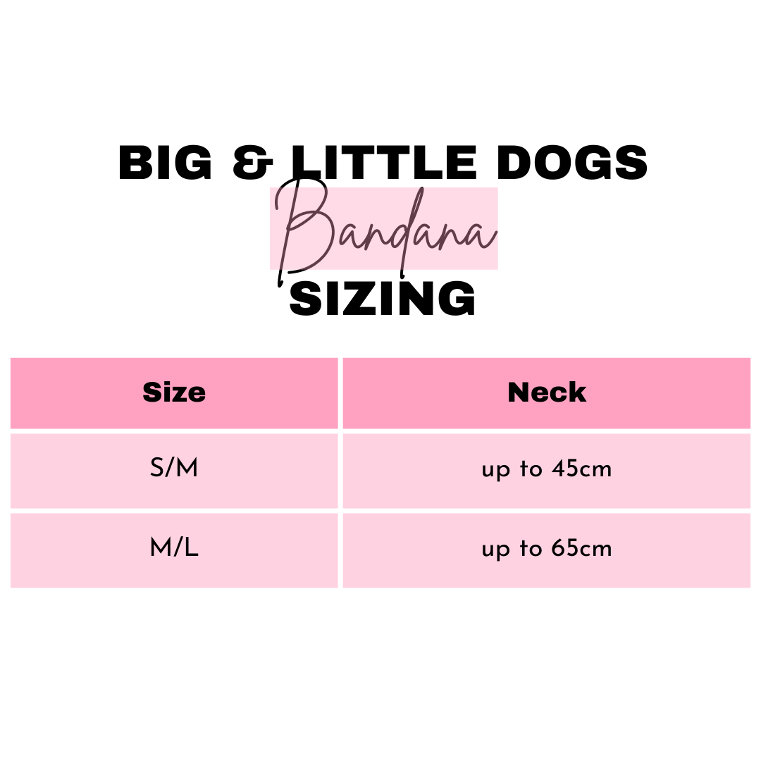 Big And Little Dogs DOG BANDANA: Pupper Cup