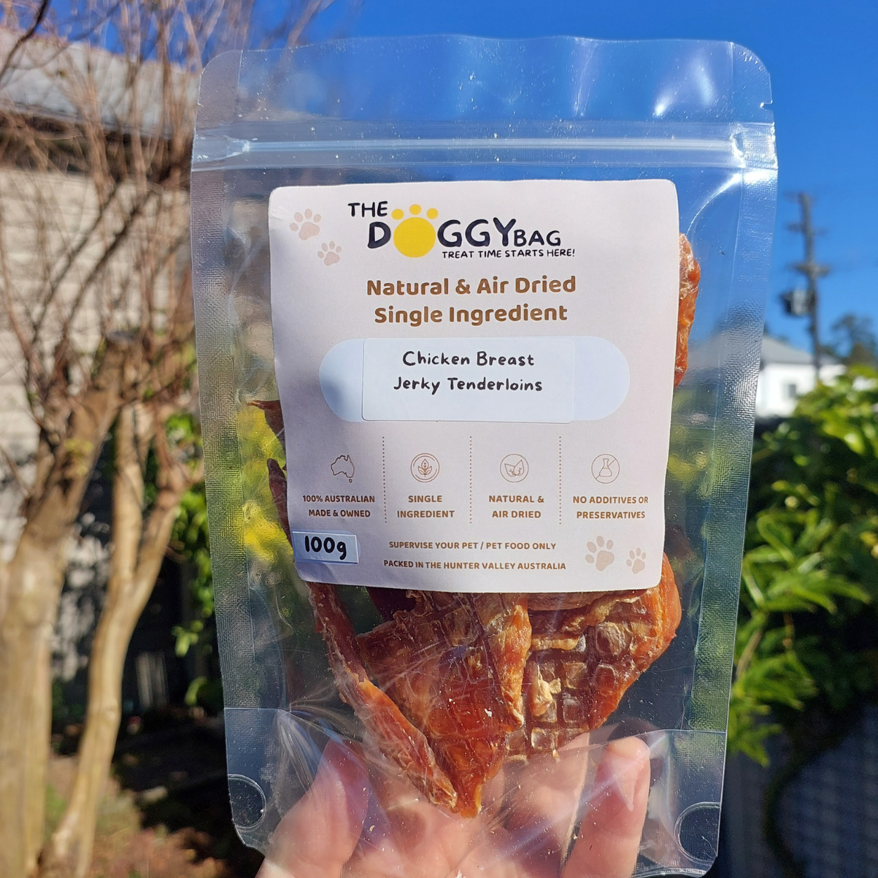 Chicken Breast Jerky Tenderloins All Natural Dog Treats