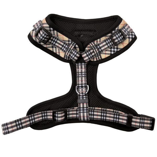 Big And Little Dogs-ADJUSTABLE DOG HARNESS: Nova Plaid