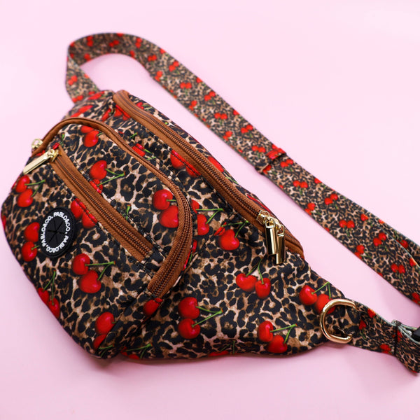 Pablo & Co- Leopard Cherries: The Ultimate Bumbag