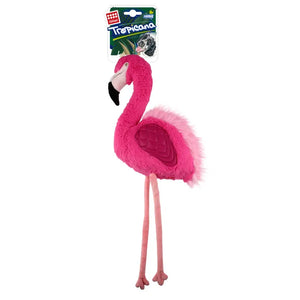 GiGwi Tropicana Flamingo Large Squeaky Dog Toy