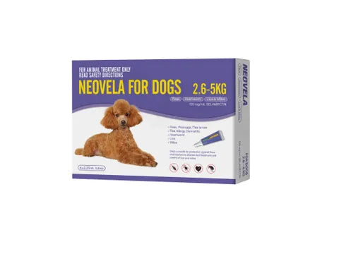 Neovela For Dogs 2.6-5kg 4pk