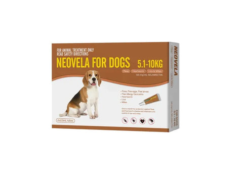 Neovela For Dogs 5.1-10kg 4pk