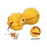 GiGwi Dumbell Heads Durable Treat Dispenser and Squeaky Toy -Lion