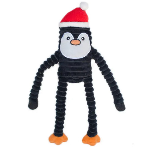 ZippyPaws® Holiday Penguin Crinkle Dog Toy Small