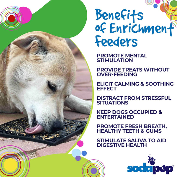 Sodapup Zombie enrichment lick mat for dog.