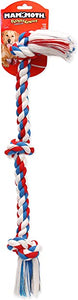 mammoth flossy chews, rope chew toy for dogs. Dog enrichment through chewing and playing.