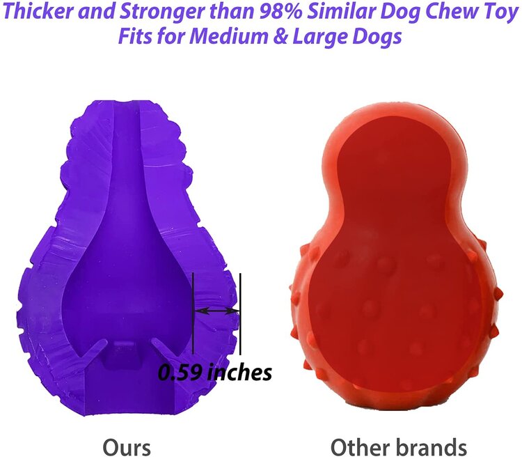 GiGwi Rubber Bulb treat dispenser Dog Toy Large