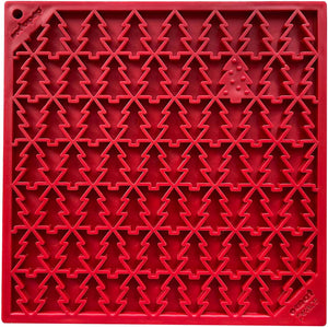 Enrichment lick mat for dogs Christmas themed enrichment. Present for dogs Christmas.