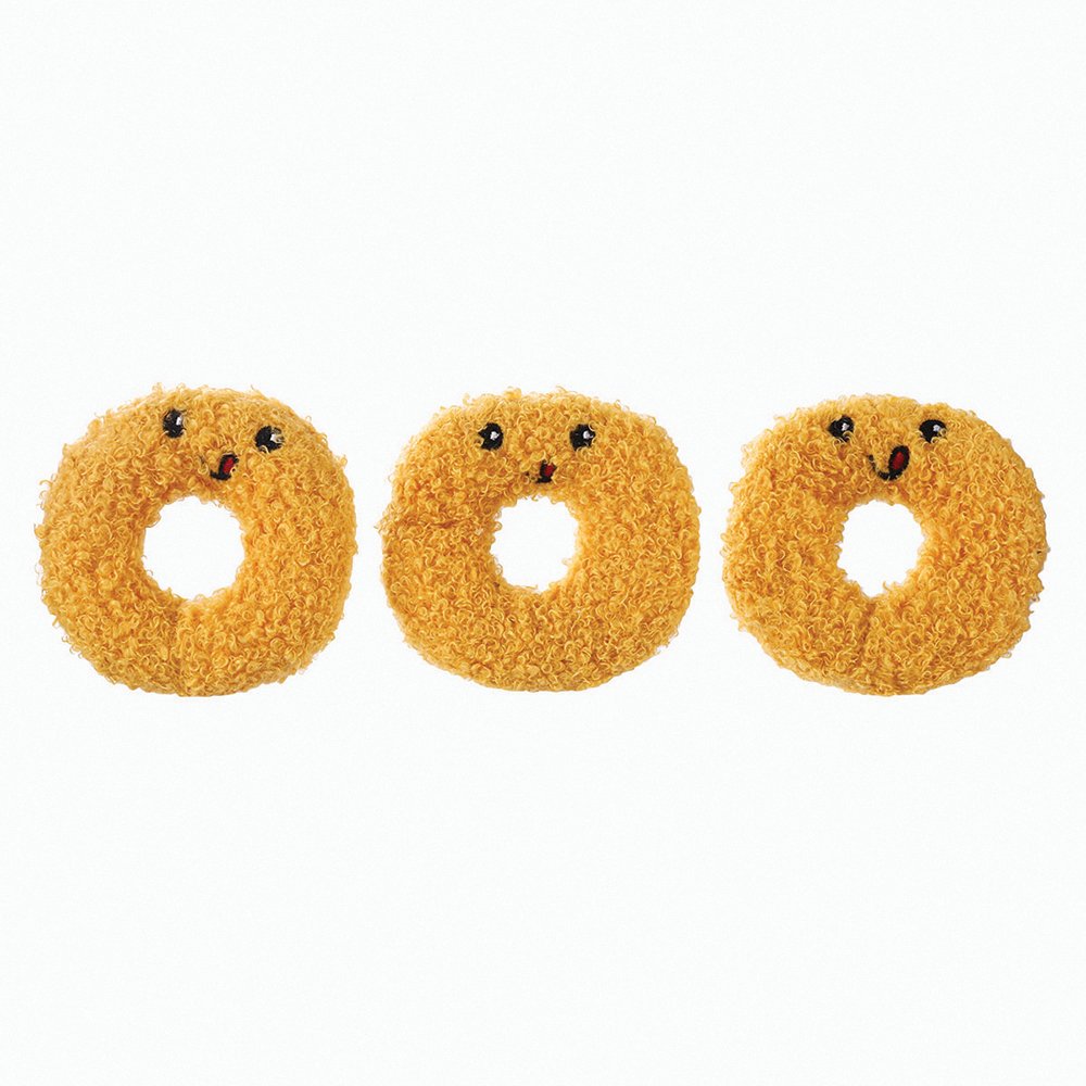 HugSmart Puzzle Hunter Dog Toy- Food Party -Onion Rings