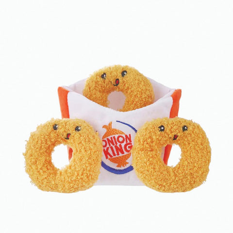 HugSmart Onion Rings Burrow Puzzle Hunter Hide and Seek Dog Toy. 