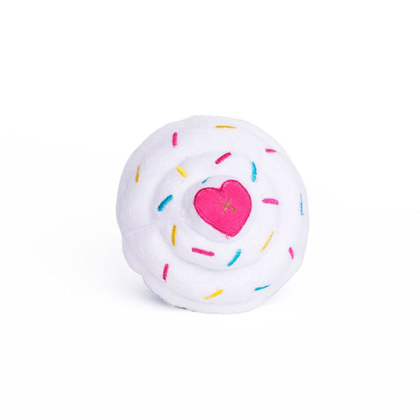 Zippy Paws Dog Birthday Cup Cake Squeaky Dog Toy. Dog Birthday. Gotcha Day. Present for Dogs.