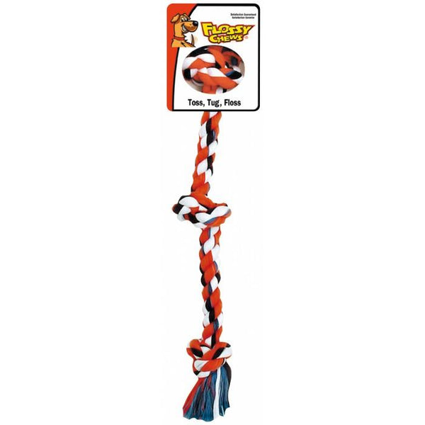 Mammoth flossy chew, rope chew toy for puppies and dogs.