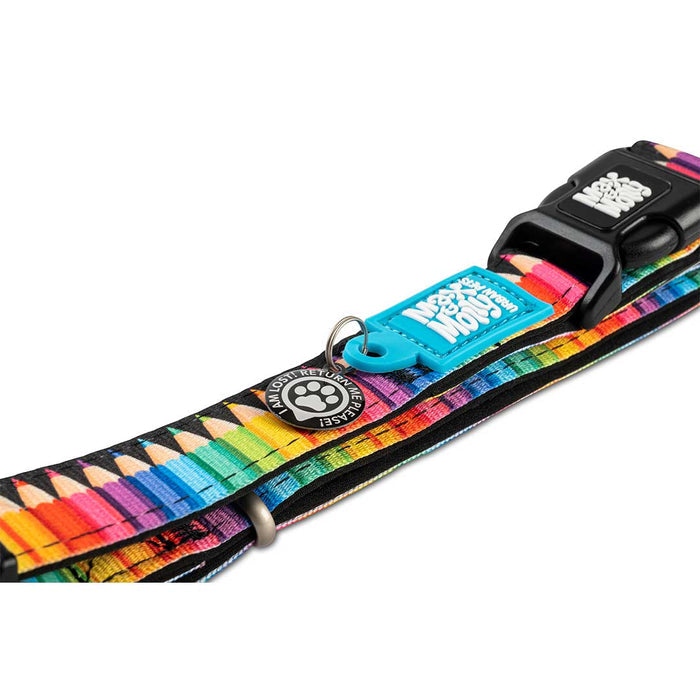 Max and Molly Smart ID Dog Collar Crayons