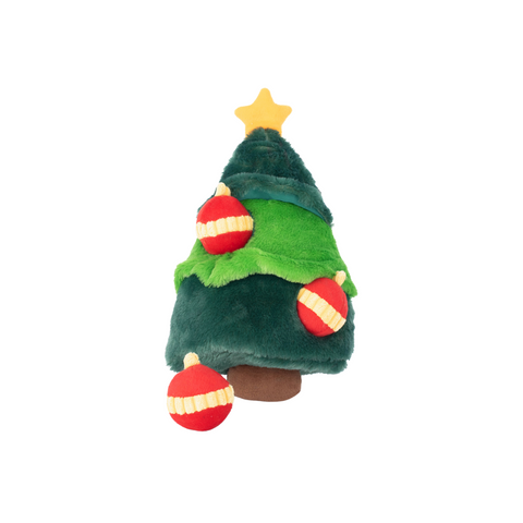 The Doggy Bag Zippy Paws Christmas Tree Burrow Dog Toy