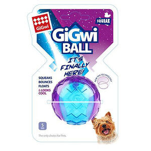 GiGwi Ball Small, Dog toy, this dog ball is made tough with tpr rubber and will be your dogs perfect fetch companion