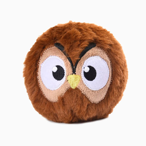 HugSmart Zoo Ball Dog Toy- Owl