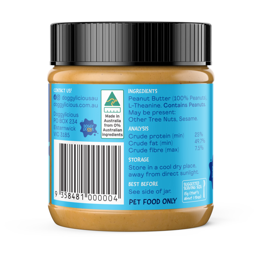 Doggylicious Calming Doggy Butters, Great for using with Dog Enrichment, LickiMats.