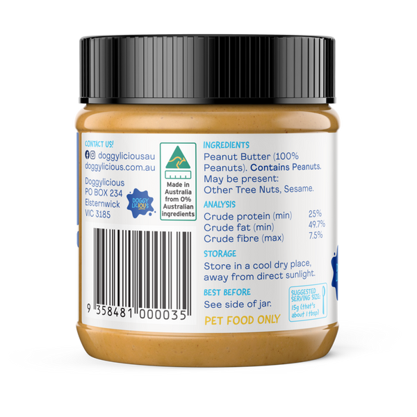Doggylicious Doggy Butters perfect for use with Lick Mat for Dog Enrichment