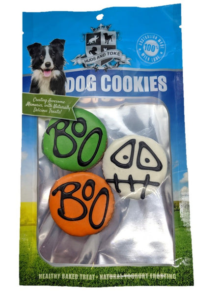 Huds and Toke- Creepy Cookies Halloween Dog Treat 3pce