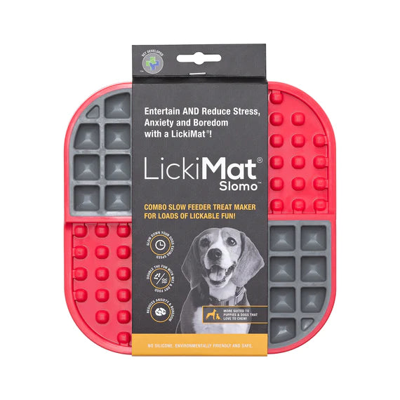 LickiMat SloMo™ Wet & Dry Double Slow Food Dog Bowl