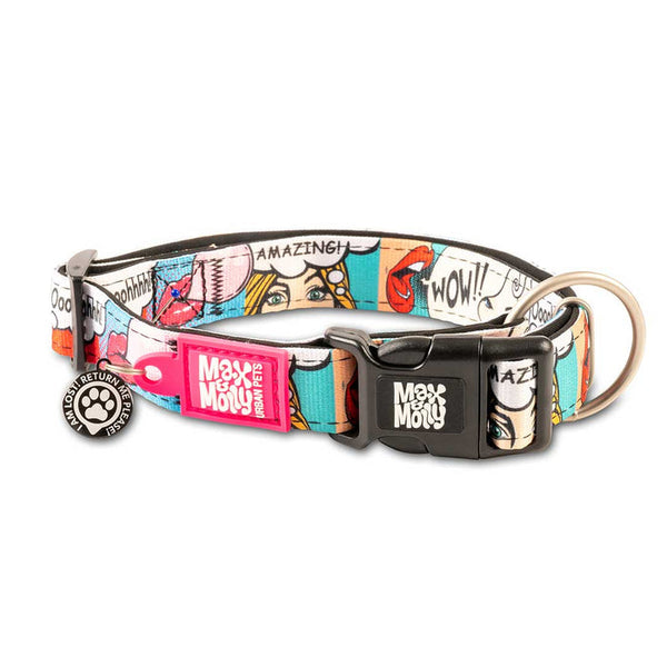 Max and Molly Smart ID Dog Collar Missy Pop