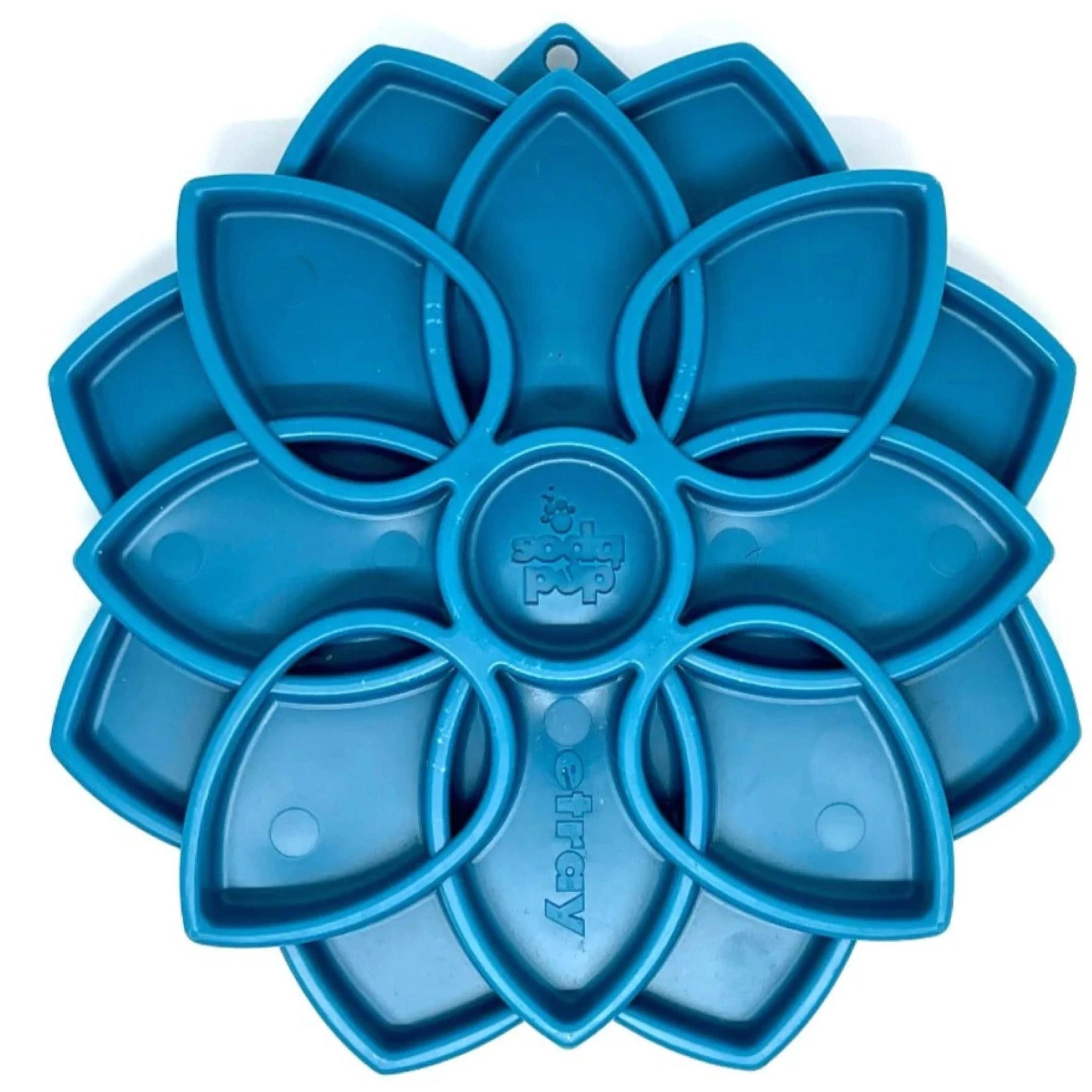 Mandala etray by sodapup, enrichment slow feeder for dogs.