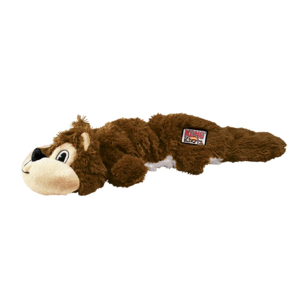 KONG® Scrunch Knots Squirrel Dog Toy