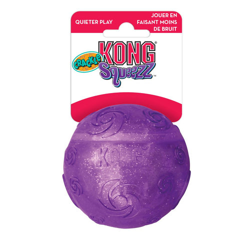 KONG® Squeezz® Crackle Ball Medium