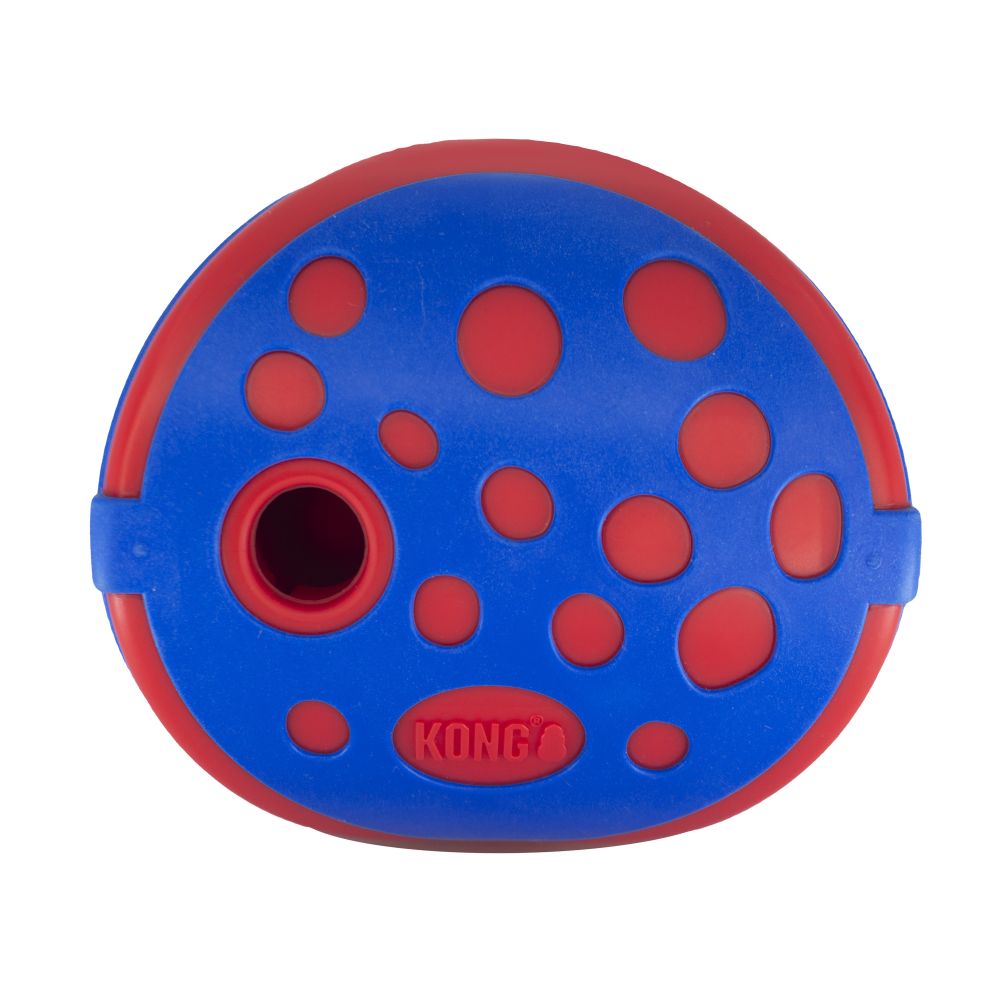 KONG Rewards Wally Interactive Treat dispensing dog toy. Boredom buster dog toy. Enrichment for dogs.