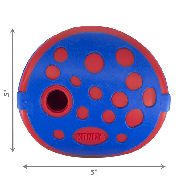 KONG Rewards Wally Interactive Treat dispensing dog toy. Boredom buster dog toy. Enrichment for dogs.