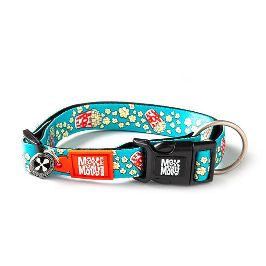 Max and Molly Smart ID Dog Collar Popcorn