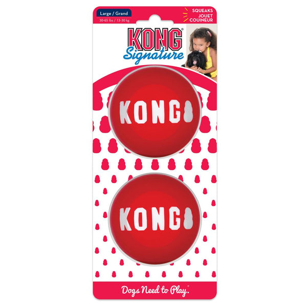 KONG® Signature Ball  2Pack