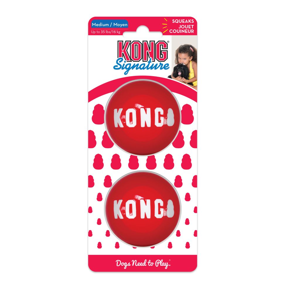 KONG® Signature Ball  2Pack
