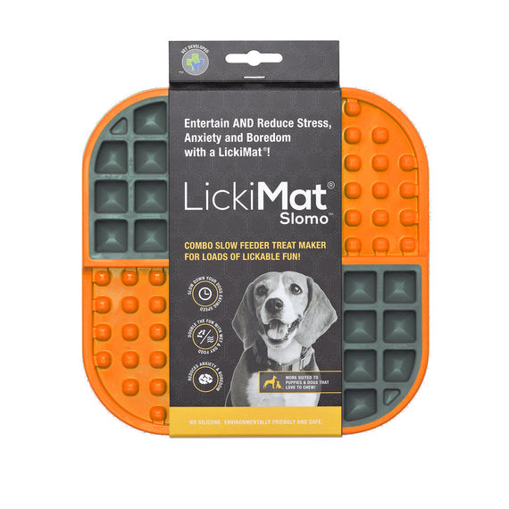 LickiMat SloMo™ Wet & Dry Double Slow Food Dog Bowl