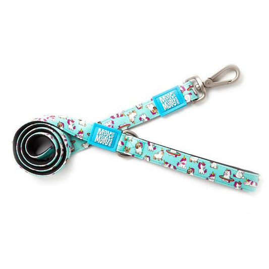 Max and Molly Dog Lead Unicorn Design